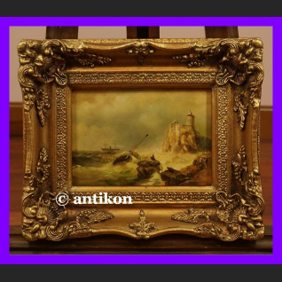 ROZBITKOWIE PRZY LATARNI HOLENDER ŚLICZNY OBRAZ