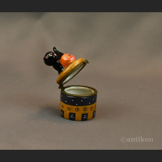 Puzderko porcelanowe kot 