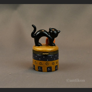 Puzderko porcelanowe kot 