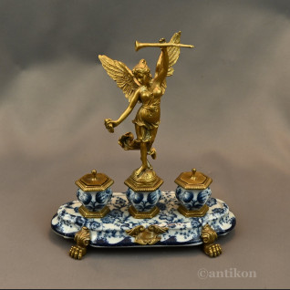 Kałamarz porcelanowy z Wiktorią prezent Kałamarz porcelanowy z Wiktorią prezent