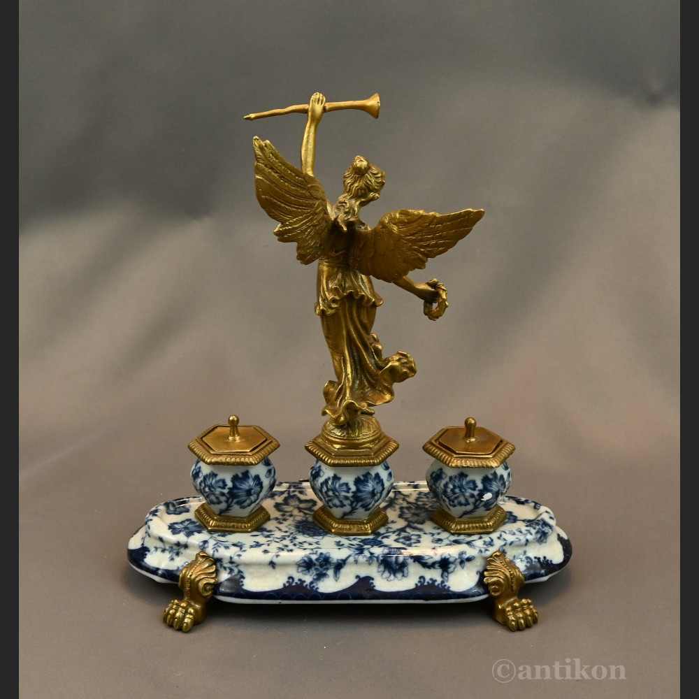 Kałamarz porcelanowy z Wiktorią prezent Kałamarz porcelanowy z Wiktorią prezent