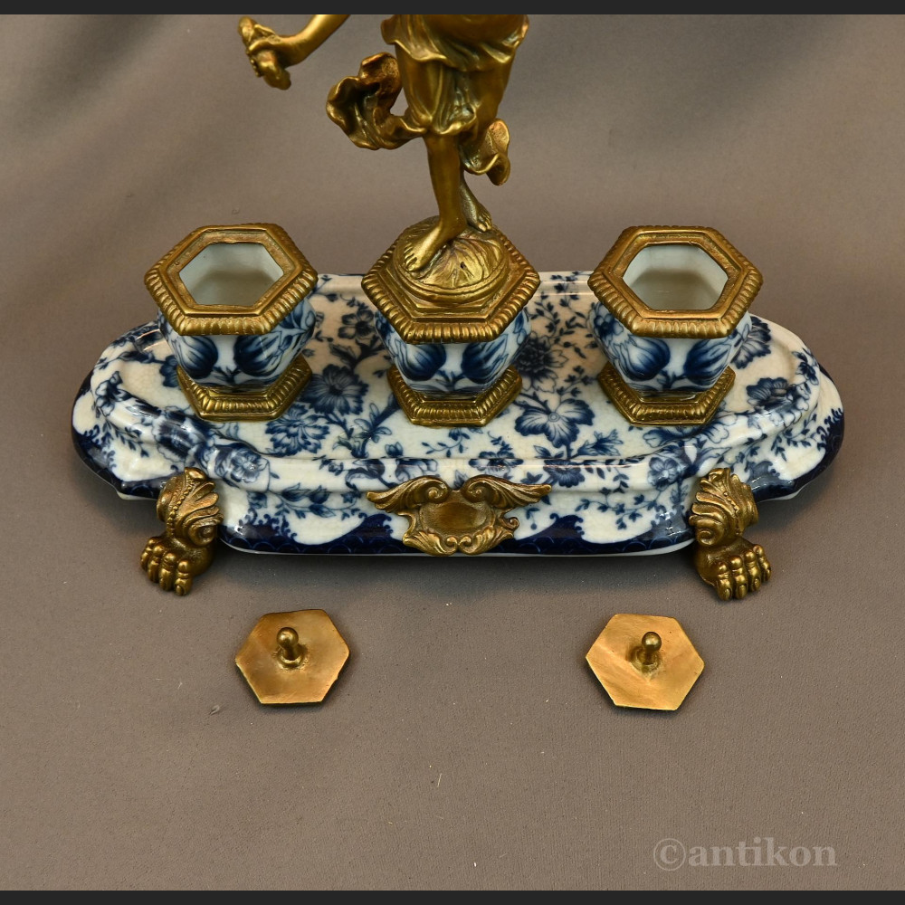 Kałamarz porcelanowy z Wiktorią prezent Kałamarz porcelanowy z Wiktorią prezent