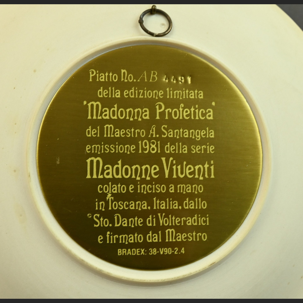 Włoskie Madonny relef z alabastru Włoskie Madonny relef z alabastru