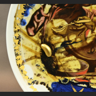 Rosenthal Salvador Dali piękny duży talerz kolekcjonerski  Rosenthal Salvador Dali piękny duży talerz kolekcjonerski
