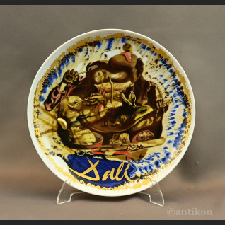 Rosenthal Salvador Dali piękny duży talerz kolekcjonerski 