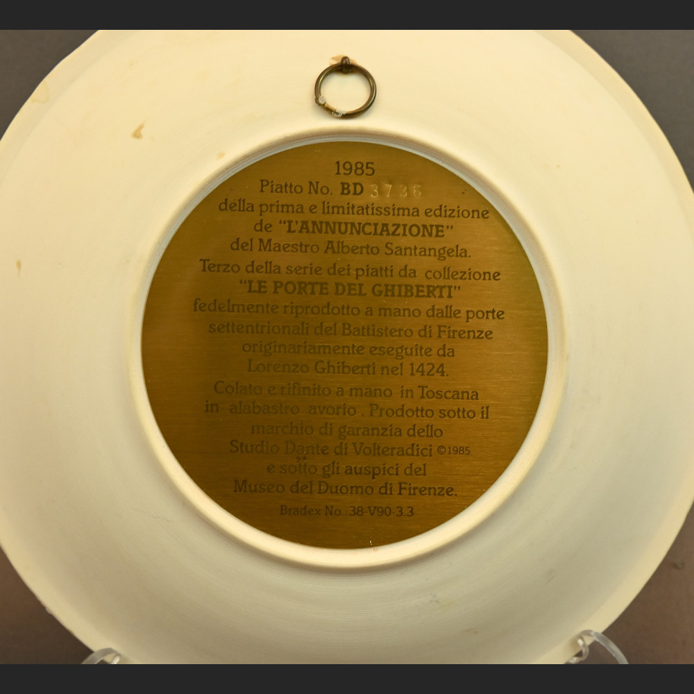 Zwiastowanie Maryi obraz z alabastru 