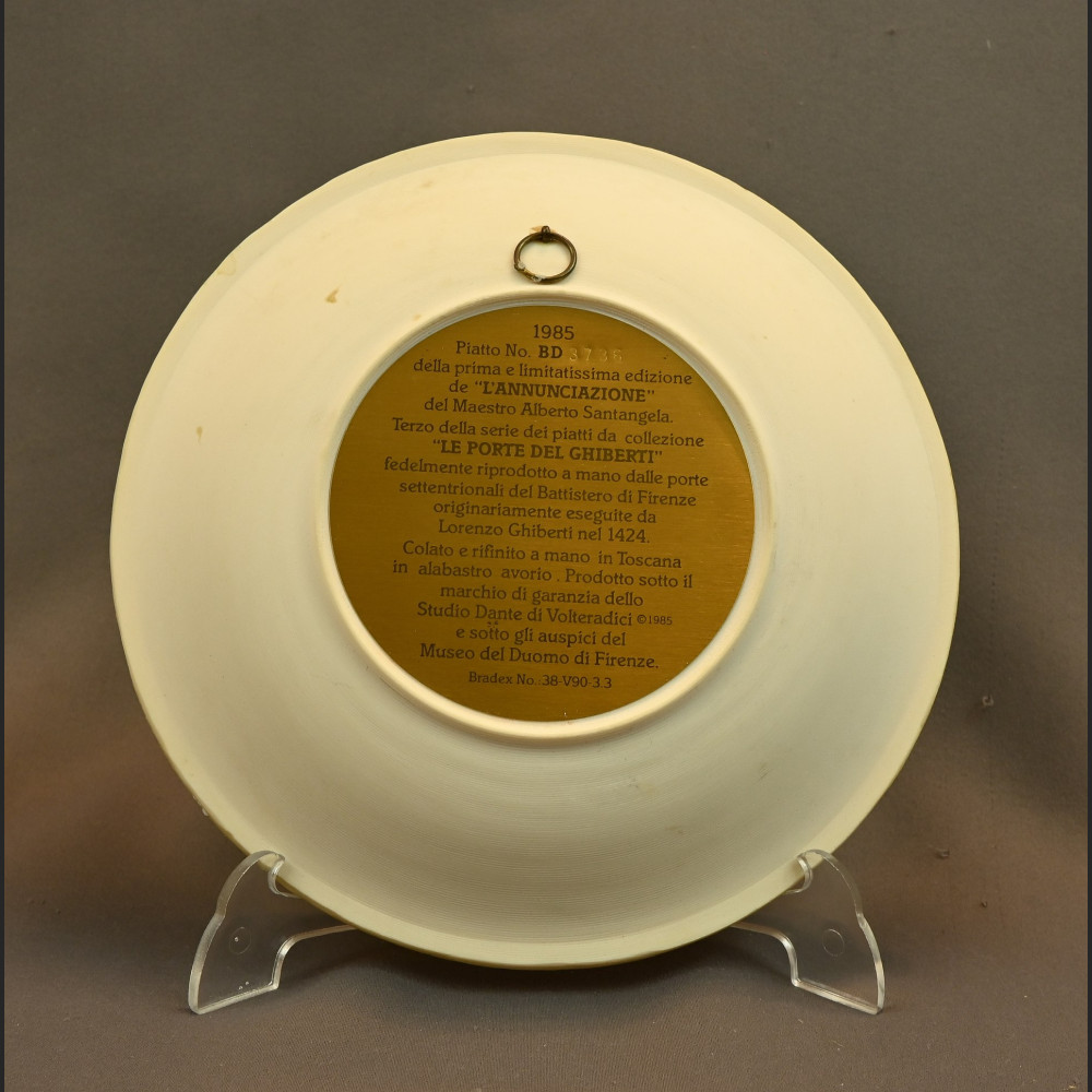 Zwiastowanie Maryi obraz z alabastru 