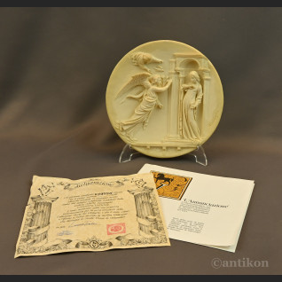 Zwiastowanie Maryi obraz z alabastru 