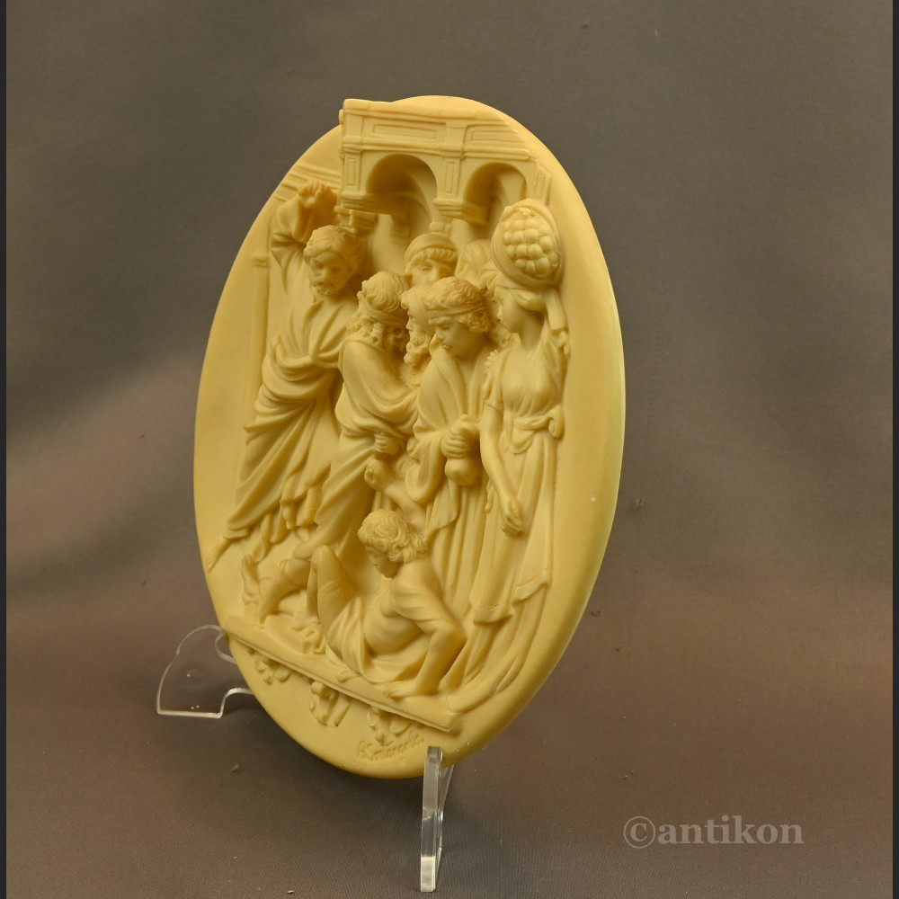 Obraz z alabastru scena biblijna 