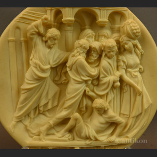 Obraz z alabastru scena biblijna 