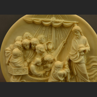 Scena biblijna obraz z alabastru Scena biblijna obraz z alabastru