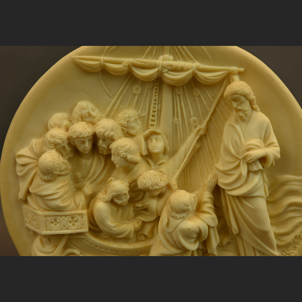 Scena biblijna obraz z alabastru Scena biblijna obraz z alabastru