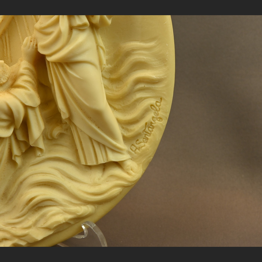 Scena biblijna obraz z alabastru Scena biblijna obraz z alabastru