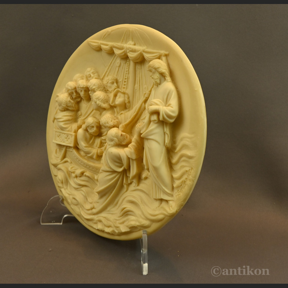 Scena biblijna obraz z alabastru Scena biblijna obraz z alabastru