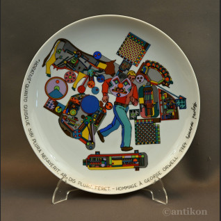 Talerz Rosenthal Orwell 1984