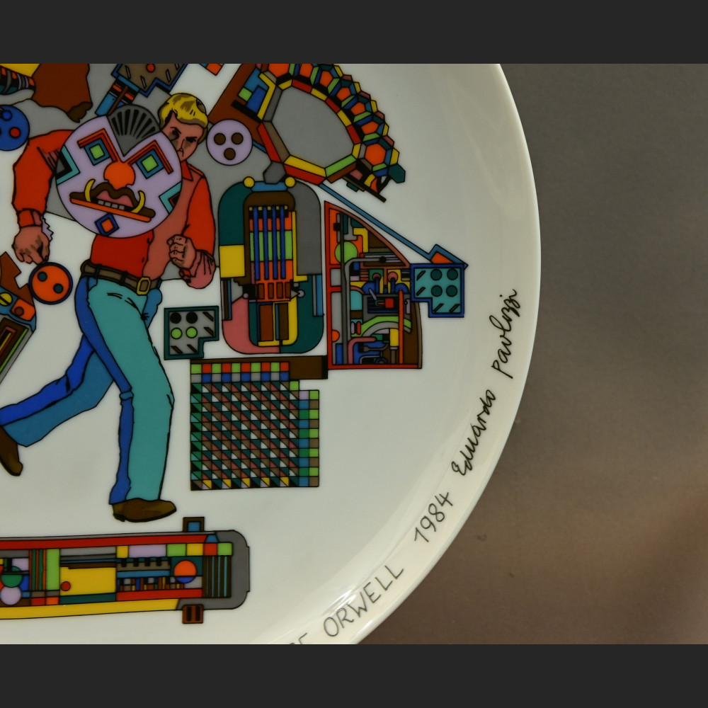 Talerz Rosenthal Orwell 1984 