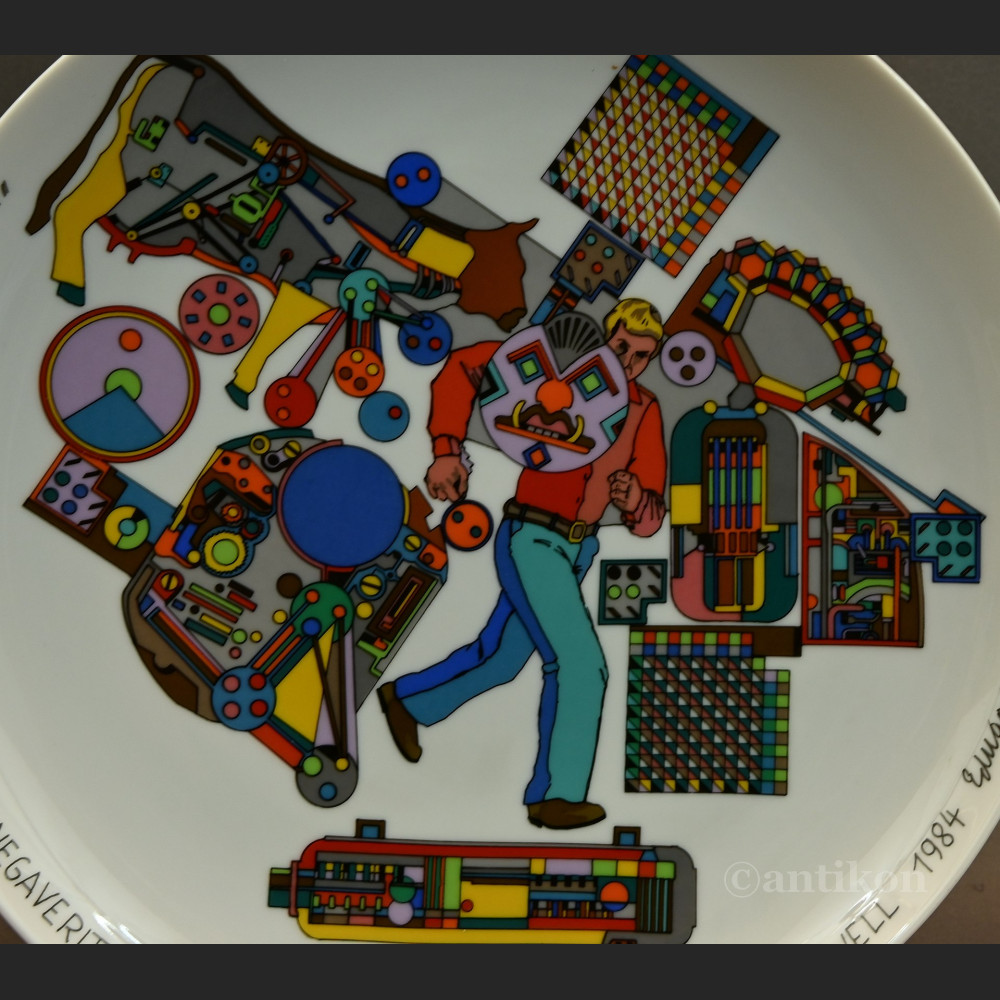 Talerz Rosenthal Orwell 1984 