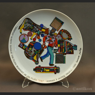 Talerz Rosenthal Orwell 1984 