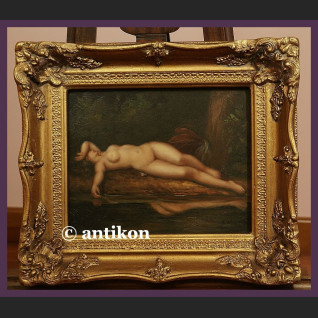 NAJPIĘKNIEJSZE OBRAZY ODPOCZYNEK AKT ZŁOTA RAMA