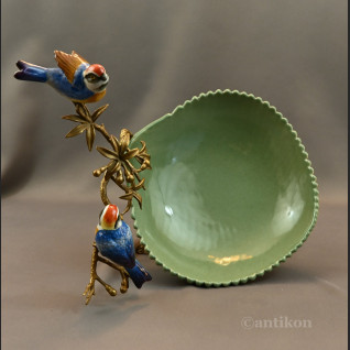 Patera drzewko z ptaszkami na prezent Patera drzewko z ptaszkami na prezent