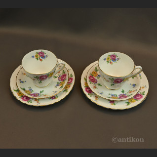 Stara porcelana zestaw dla dwojga prezent 