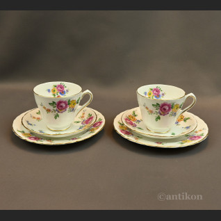 Stara porcelana zestaw dla dwojga prezent 