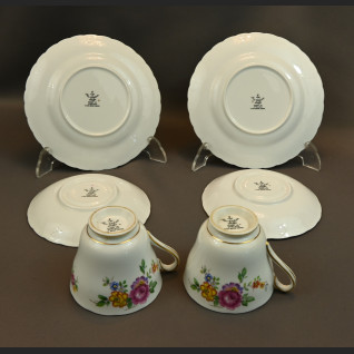 Stara porcelana zestaw dla dwojga prezent 