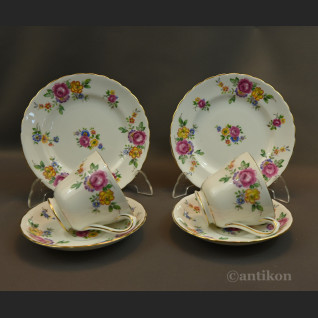 Stara porcelana zestaw dla dwojga prezent 