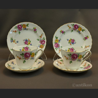 Stara porcelana zestaw dla dwojga prezent 