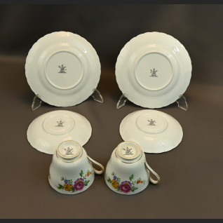 Stary angielski serwis dla dwojga 