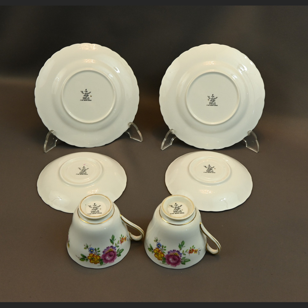 Stary angielski serwis dla dwojga 