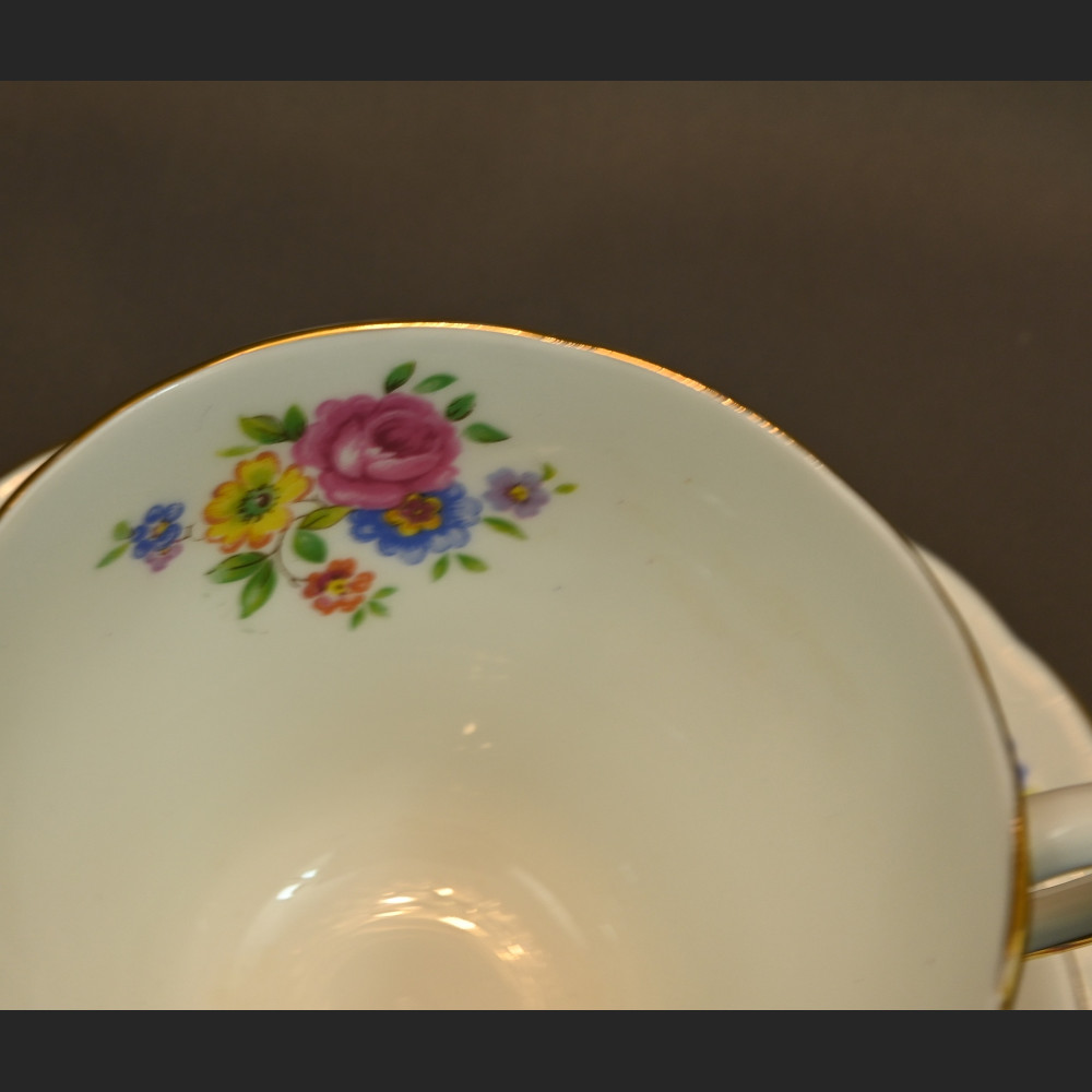 Stary angielski serwis dla dwojga 