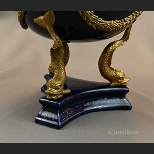 Waza barokowa z delfinami na prezent  Waza barokowa z delfinami na prezent