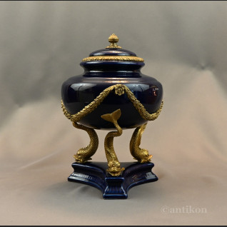 Waza barokowa z delfinami na prezent  Waza barokowa z delfinami na prezent