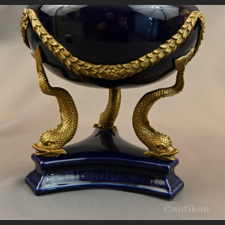 Waza barokowa z delfinami na prezent  Waza barokowa z delfinami na prezent