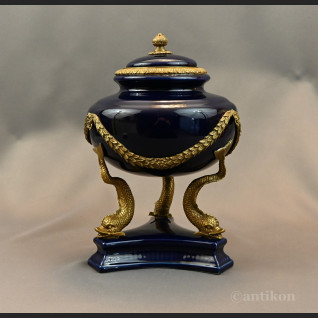 Waza barokowa z delfinami na prezent  Waza barokowa z delfinami na prezent