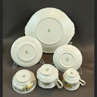 Angielski serwis do herbaty w róże 