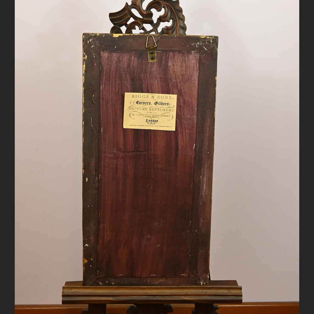 Barokowy relief alabastrowy aniołki 