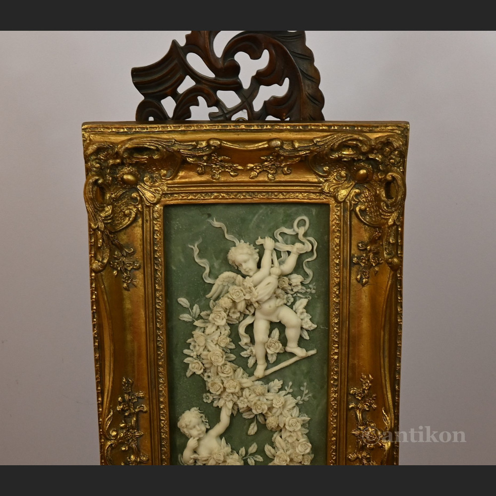 Relief z aniołkami barok styl  Relief z aniołkami barok styl