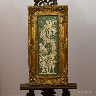 Relief z aniołkami barok styl  Relief z aniołkami barok styl