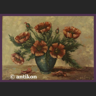 Kwiaty obrazy olejne maki w ramie Kwiaty obrazy olejne maki w ramie