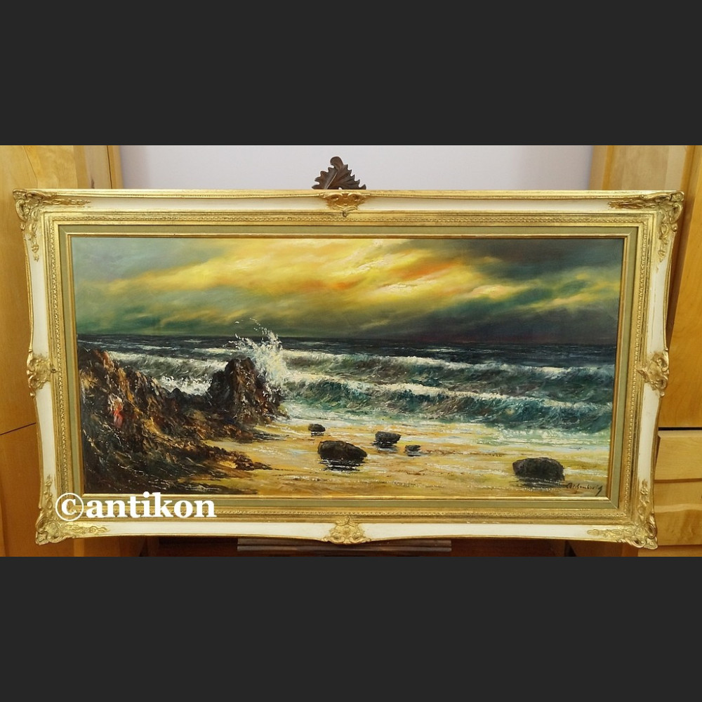 Krajobraz morski duży obraz 