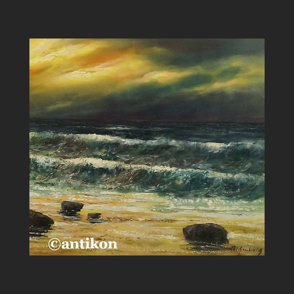 Krajobraz morski duży obraz 