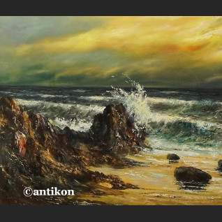 Krajobraz morski duży obraz 