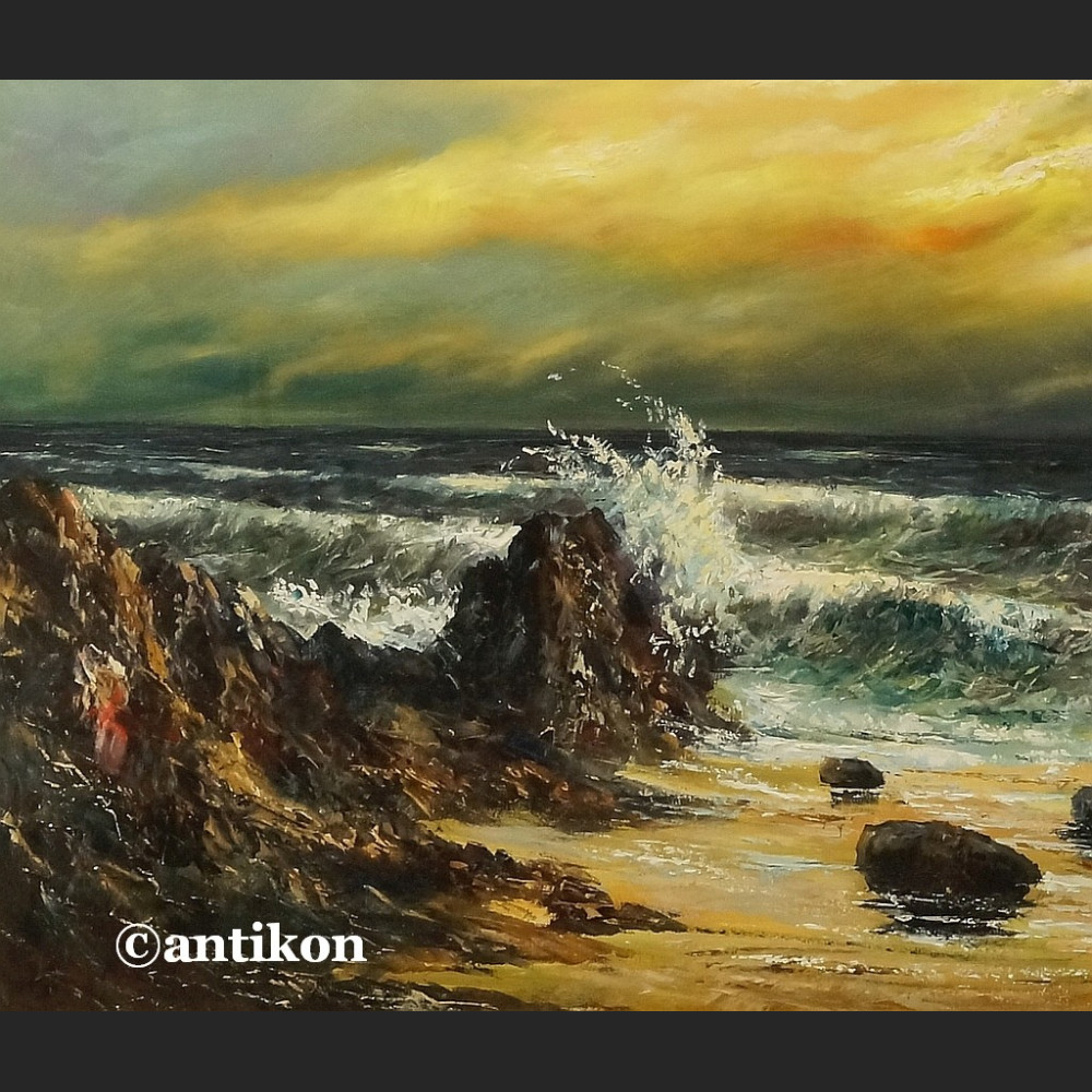 Krajobraz morski duży obraz 