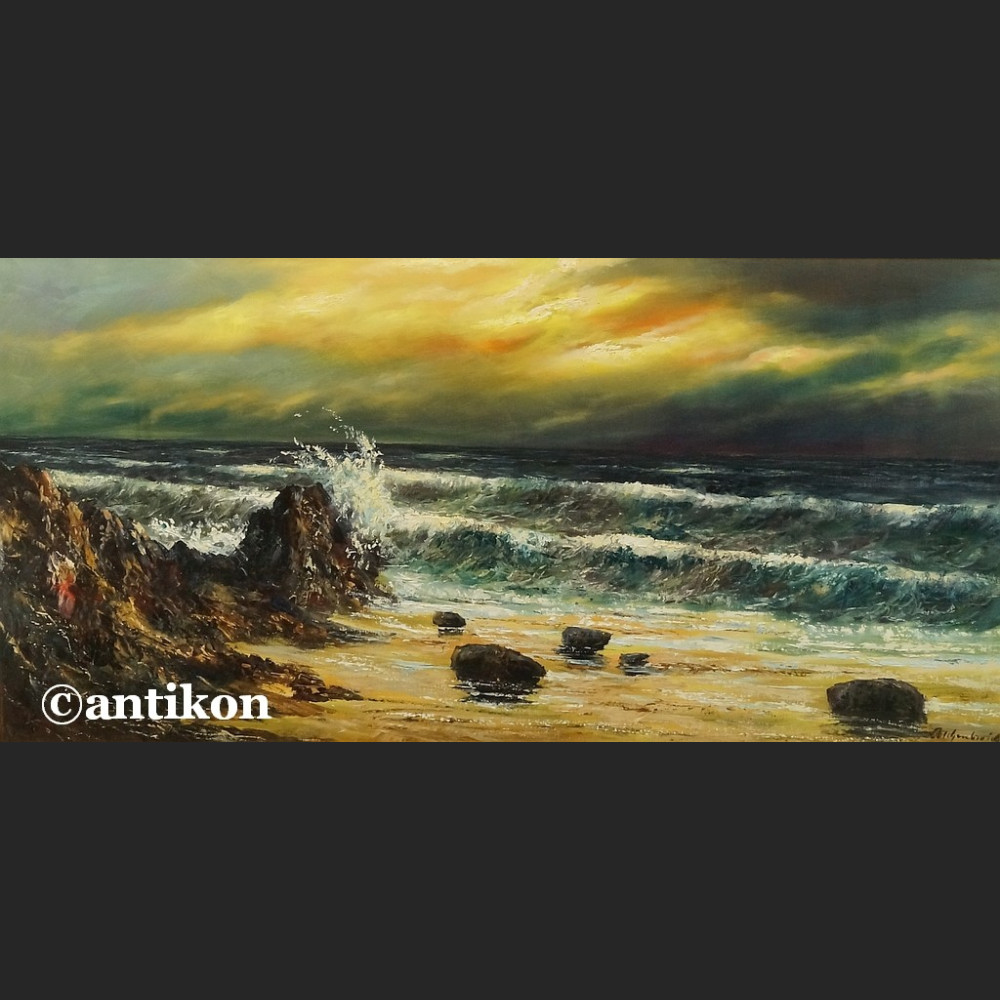 Krajobraz morski duży obraz 