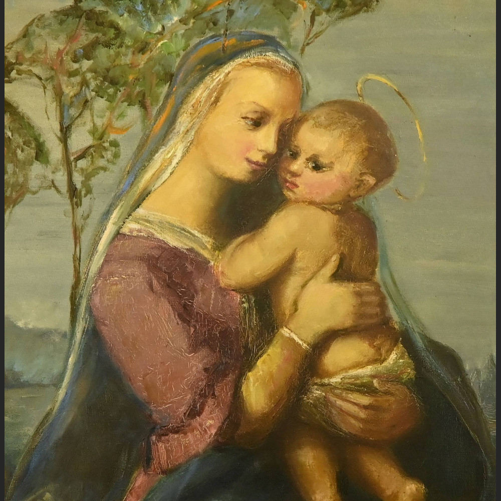 Madonna Rafaela obraz religijny 