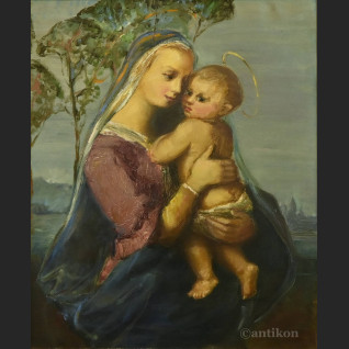 Madonna Rafaela obraz religijny 