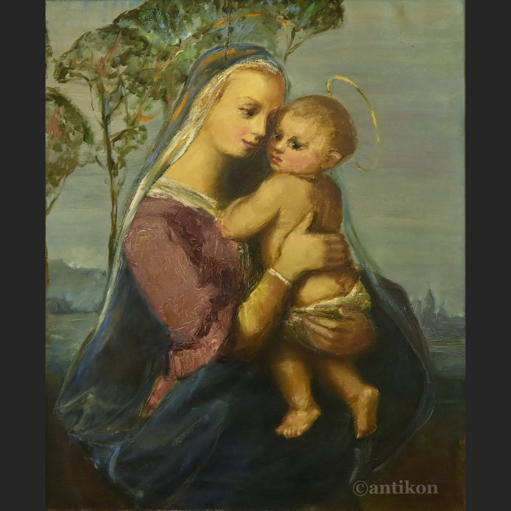 Madonna Rafaela obraz religijny 