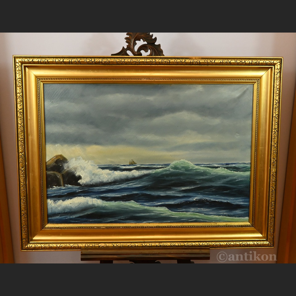 Pejzaż morski duży obraz na płótnie 